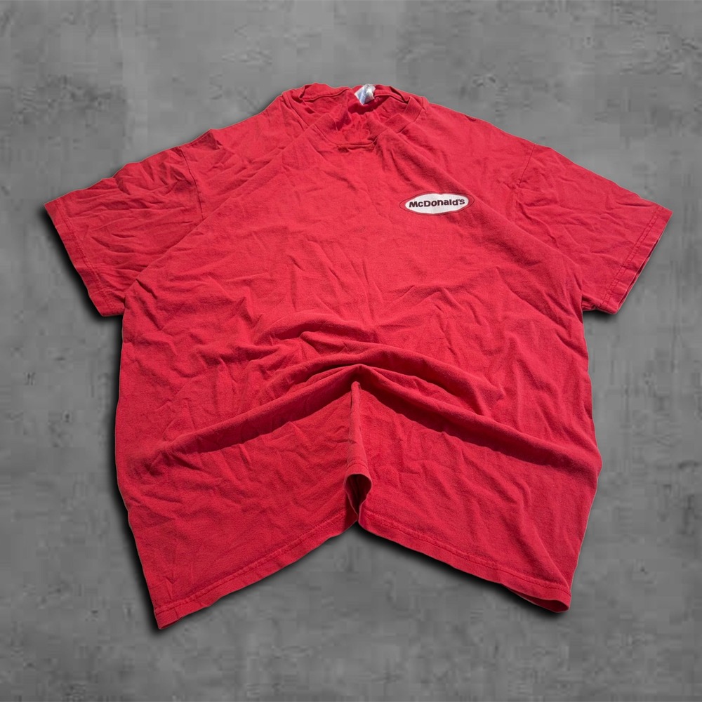Vintage McDonalds Y2k 90s Stretwear Blank Shirt